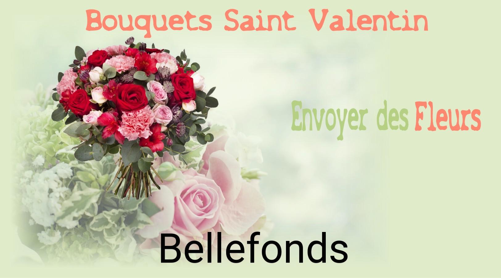 Roses de Saint-Valentin livrées à Bellefonds